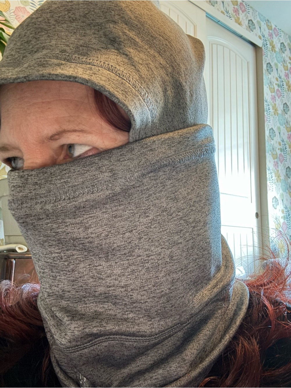 Loki All-In-One Tech Hat Balaclava Neck Gaiter Grey
